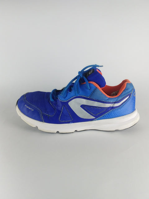 Kalenji Decathlon Blue Fabric Sports Sneaker Trainers Women